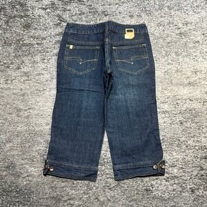 NWT DC Capri Jeans Womens 7 (29x18) Blue Denim Vintage Y2K